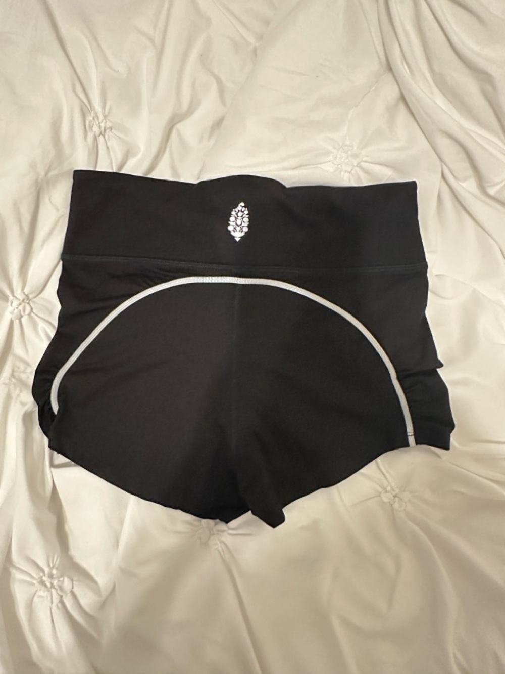 Free People Free Movement Black Shorts Size Medium